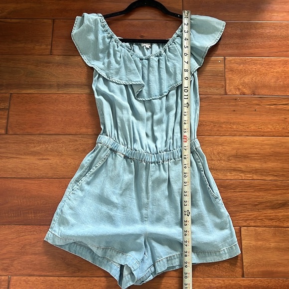 Splendid XS Chambray Blue Romper - Picture 9 of 9